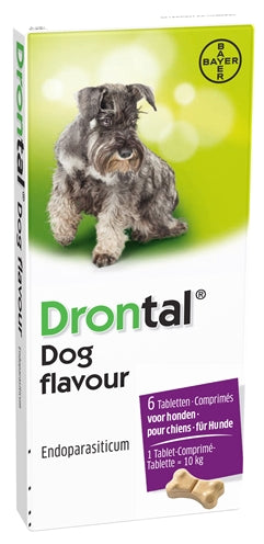 Bayer Drontal Tasty Worming Dog