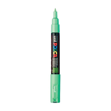 Marqueur Uni-posca posca, taille pc-1m, largeur de trait 0,7 mm, extra-fin, vert clair, 1 pièce