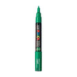 Marqueur peinture Uni posca 1mc vert foncé - pointe conique - 1 mm