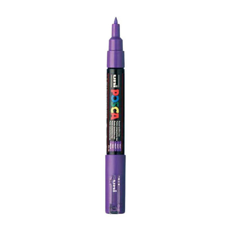 Marqueur Uni-posca posca, taille pc-1m, largeur de trait 0,7 mm, extra-fin, violet, 1 pièce