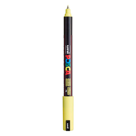 Feutre Uni Posca PC-1mr jaune soleil - extra fin 0,7mm