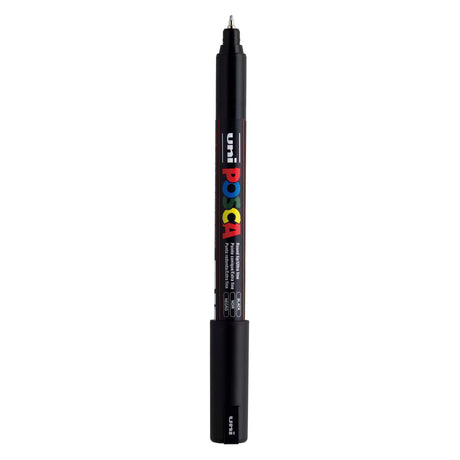 Feutre Uni Posca PC-1mr noir - extra fin 0,7mm
