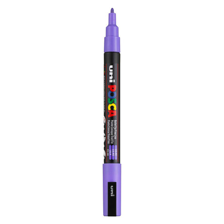 Marqueur Uni-posca posca, taille pc-3m, largeur de trait 0,9-1,3 mm, fin, lilas, 1 pièce