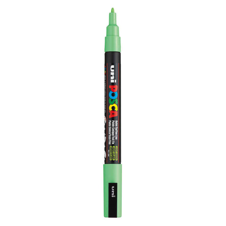 Marqueur Uni-posca posca, taille pc-3m, largeur de trait 0,9-1,3 mm, fin, vert clair, 1 pièce
