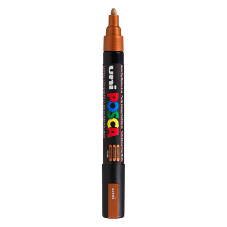 Marqueur Uni-posca posca, taille pc-5m, largeur de trait 2,5 mm, moyen, bronze, 1 pièce