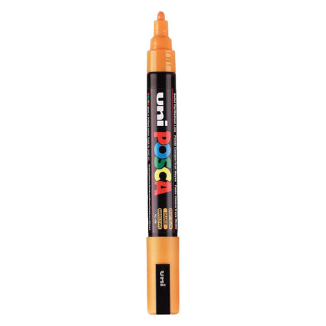 Marqueur Uni-posca posca, taille pc-5m, largeur de trait 2,5 mm, moyen, jaune vif, 1 pièce