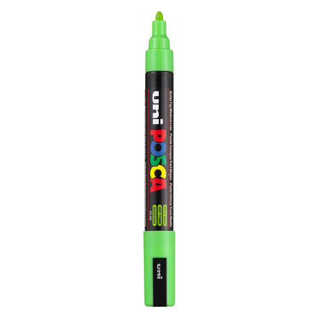 Marqueur Uni-posca posca, taille pc-5m, largeur de trait 2,5 mm, moyen, vert pomme, 1 pièce