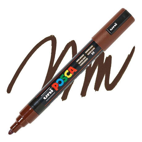 Feutre peinture Uni Posca 5m marron foncé