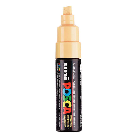 Marqueur Uni-posca posca, taille PC-8k, largeur de trait 8 mm, large, orange pâle, 1 pièce