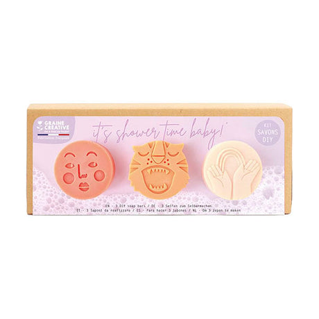Graine creative graine savonnerie set joy - 3 savons