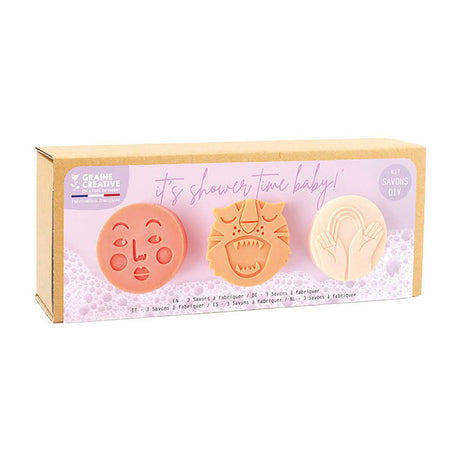 Graine creative graine savonnerie set joy - 3 savons