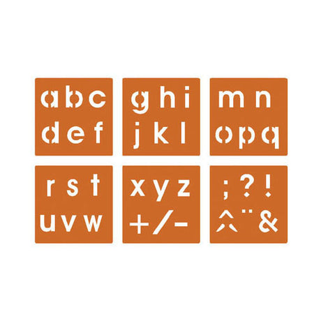Modèles de grains créatifs Graine alphabet petit
