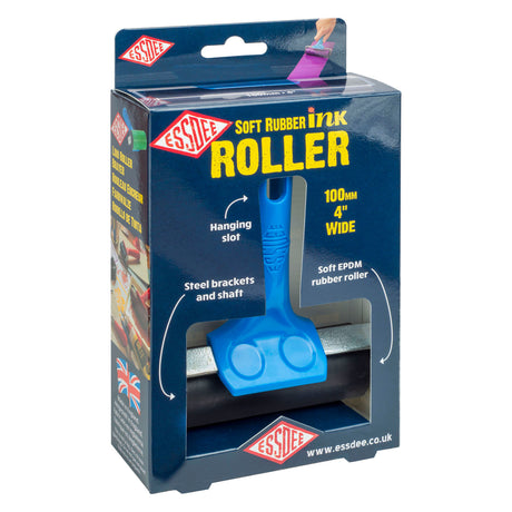 Rouleau encreur en caoutchouc souple Essdee 100 mm