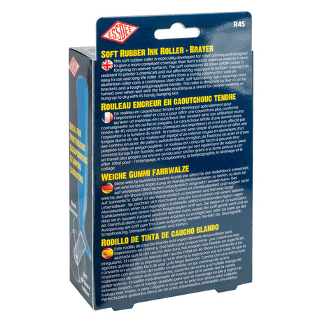 Rouleau encreur en caoutchouc souple Essdee 100 mm