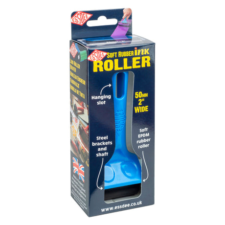 Rouleau encreur en caoutchouc souple Essdee 50 mm