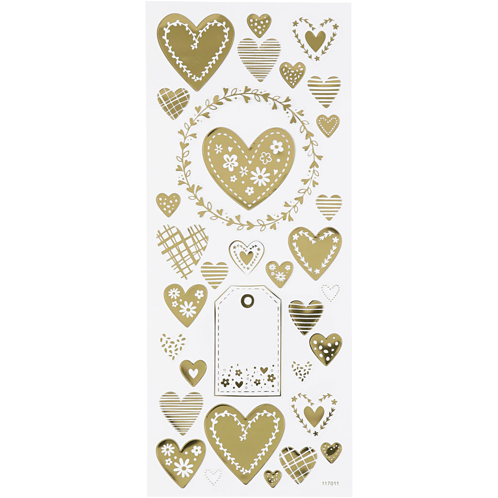 Https : www.ccobby.nl stickers-hearts-sheet-10x24-cm-ca-33-piece-gold-1-sheet