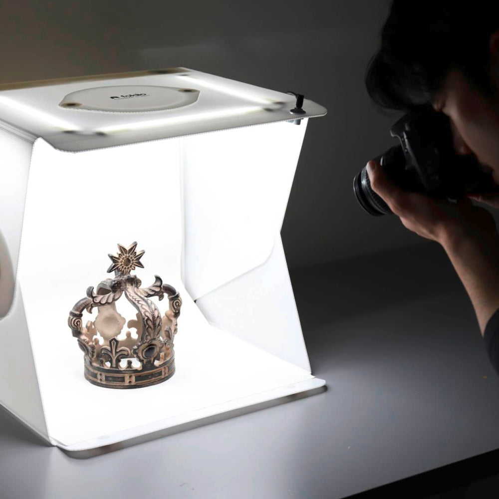 Orangemonkie LED enregistrement tente Foldio2 plus 38x38x38 pliable