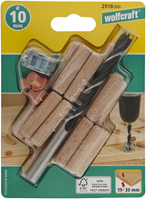 Jeu de chevilles Wolfcraft | ø10mm | 25 pièces | 1 jeu - 2918000