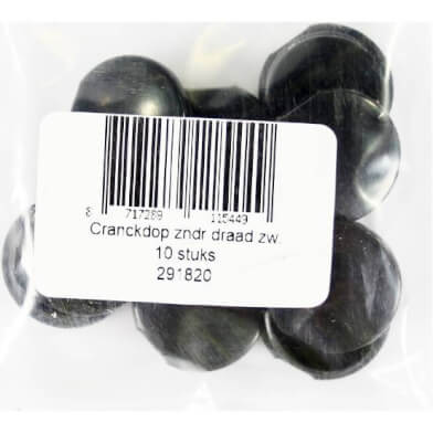 Capes de manivelle universelles pour manivelle sans étincelle 10 pièces noires