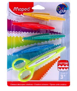 Ciseaux Maped dentelés 5 en 1