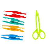 Ciseaux Maped dentelés 5 en 1