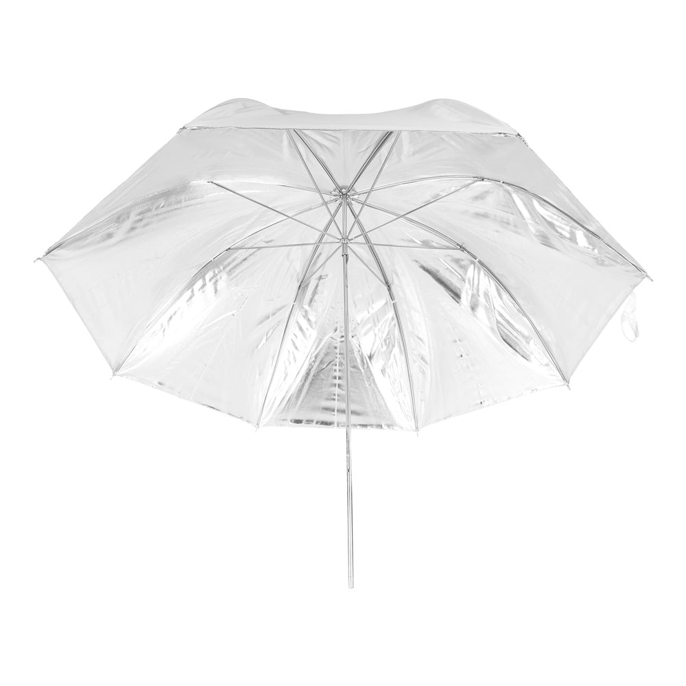 Falcon Eyes Flitsparaplu UR-48S Silver blanc 122 cm