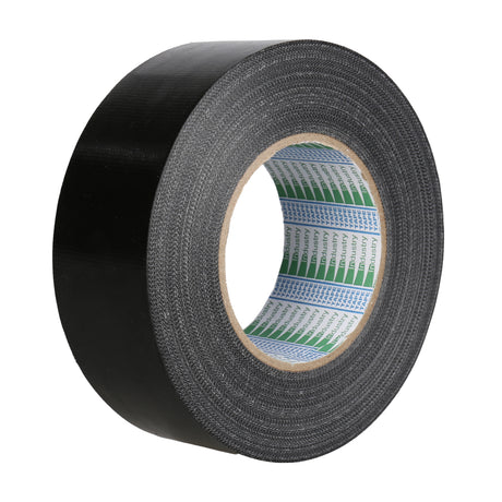 Roulette de gaffer les yeux faucon noir 5 cm x 50 m
