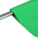 Tissu de fond yeux de faucon bcp-10 2,7x7 m vert chroma
