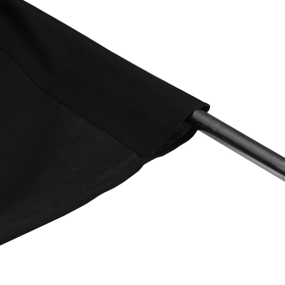 Tissu de fond yeux de faucon bdp-1528b 1,5 x 2,8 m noir