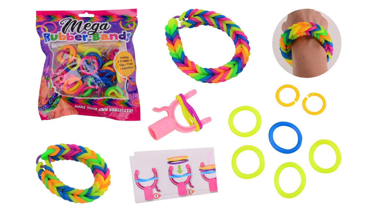 Johntoy John Toy attachez votre propre bracelet xxl pack a 72