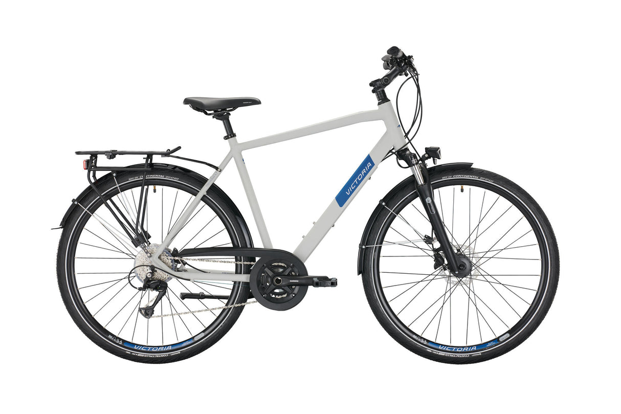 Vélo de randonnée Victoria 4.7 mod. 22 vélo vict.trekking 4,7 28 51 diam. argent 18sp