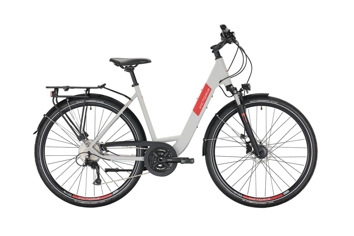 Vélo de randonnée Victoria 4.7 mod. 22 vélos vict.trekking 4.7 28 51 vague 18sp argent