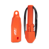 Guide-câble rétractable M-wave Tools, orange