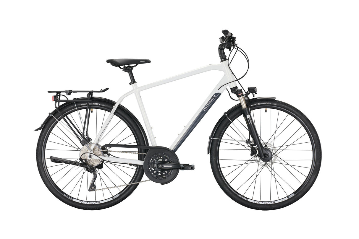 Vélo de trekking Victoria 8.6 mod. 22 vélo vict.trekking 8.6 28 61 diam.30sp blanc