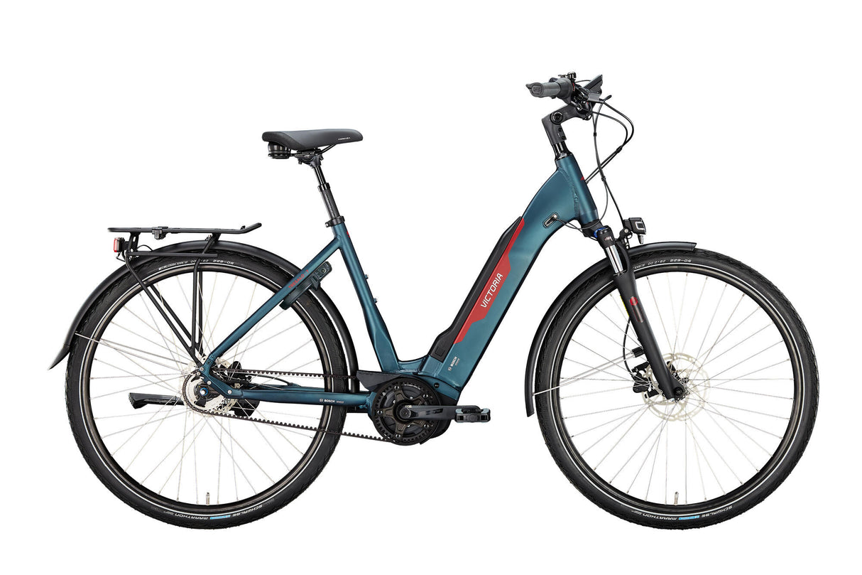 Vélo de trekking électrique Victoria tresalo 7 (#1) ebike vic.tresalo 7 28 60 wave 5sp cb nuit sombre