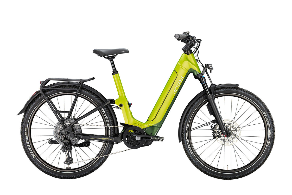 Victoria électrique tout suspendu trail 6 (#1) ebike vict. cours 6 28 56 11sp vague vert