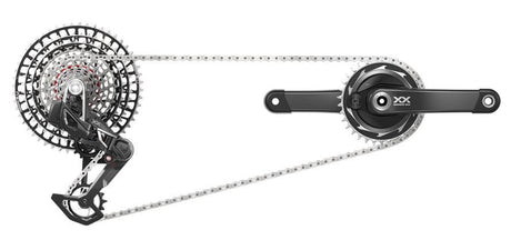 Groupe Sram groupe xxsl eag axs pm 165 t-type gs-xx-sle-d1 compteur de puissance