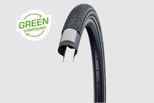 SCHWALBE TIRE 28-2.00 (50-622) Road Cruiser plus PG Black + R