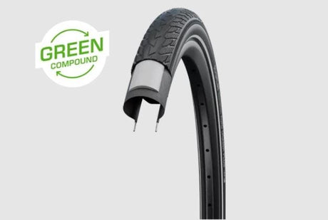 SCHWALBE TIRE 28-2.00 (50-622) Road Cruiser plus PG Black + R