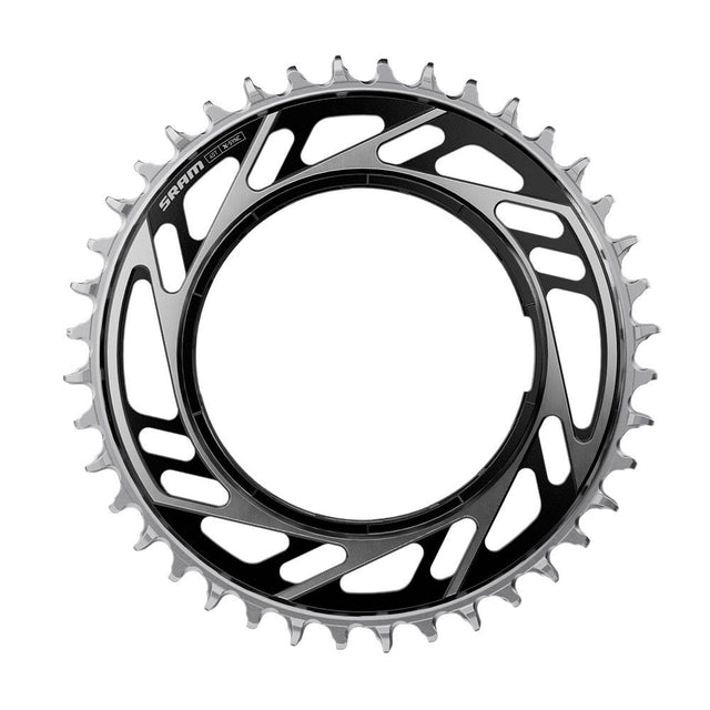 Plateau Sram rouge 44 dents x-sync e1 support fileté noir argent