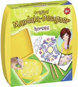 Mandala designer Ravensburger mini - chevaux