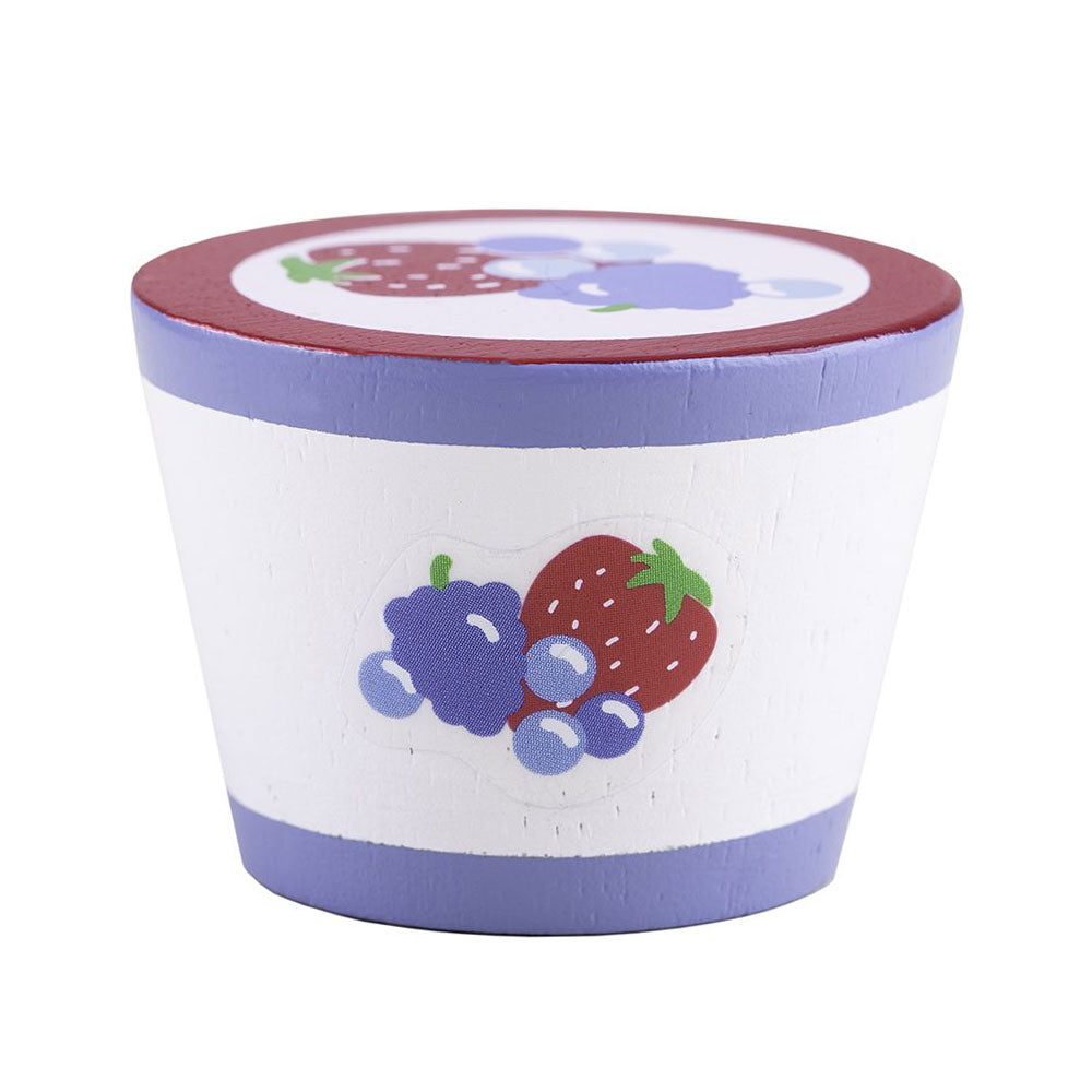 Bigjigs wooden yogurt, per piece