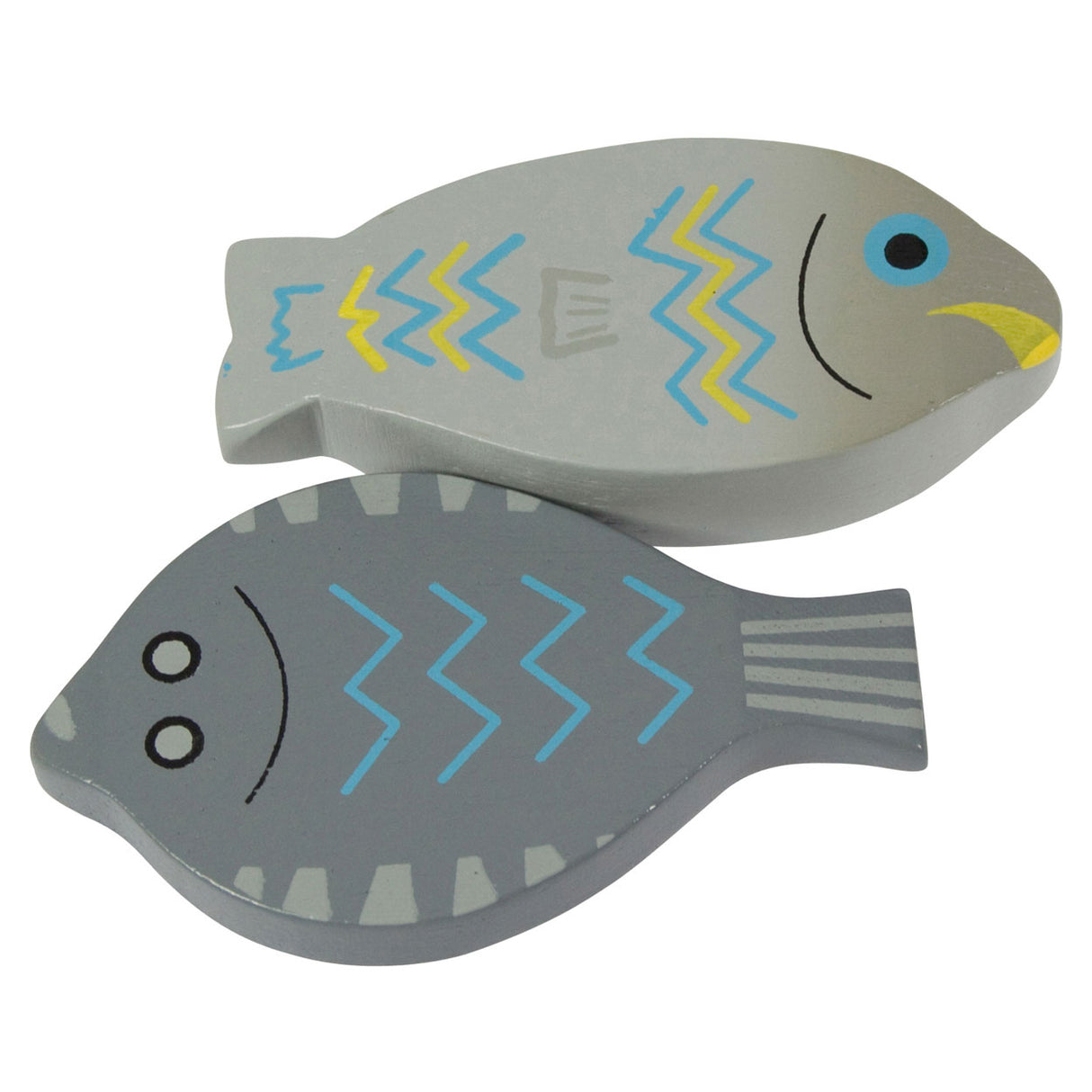 Bigjigs wooden fish, per piece