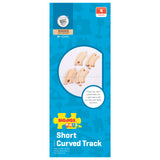 Bigjigs rail voie ferrée en bois courbes 4 pièces