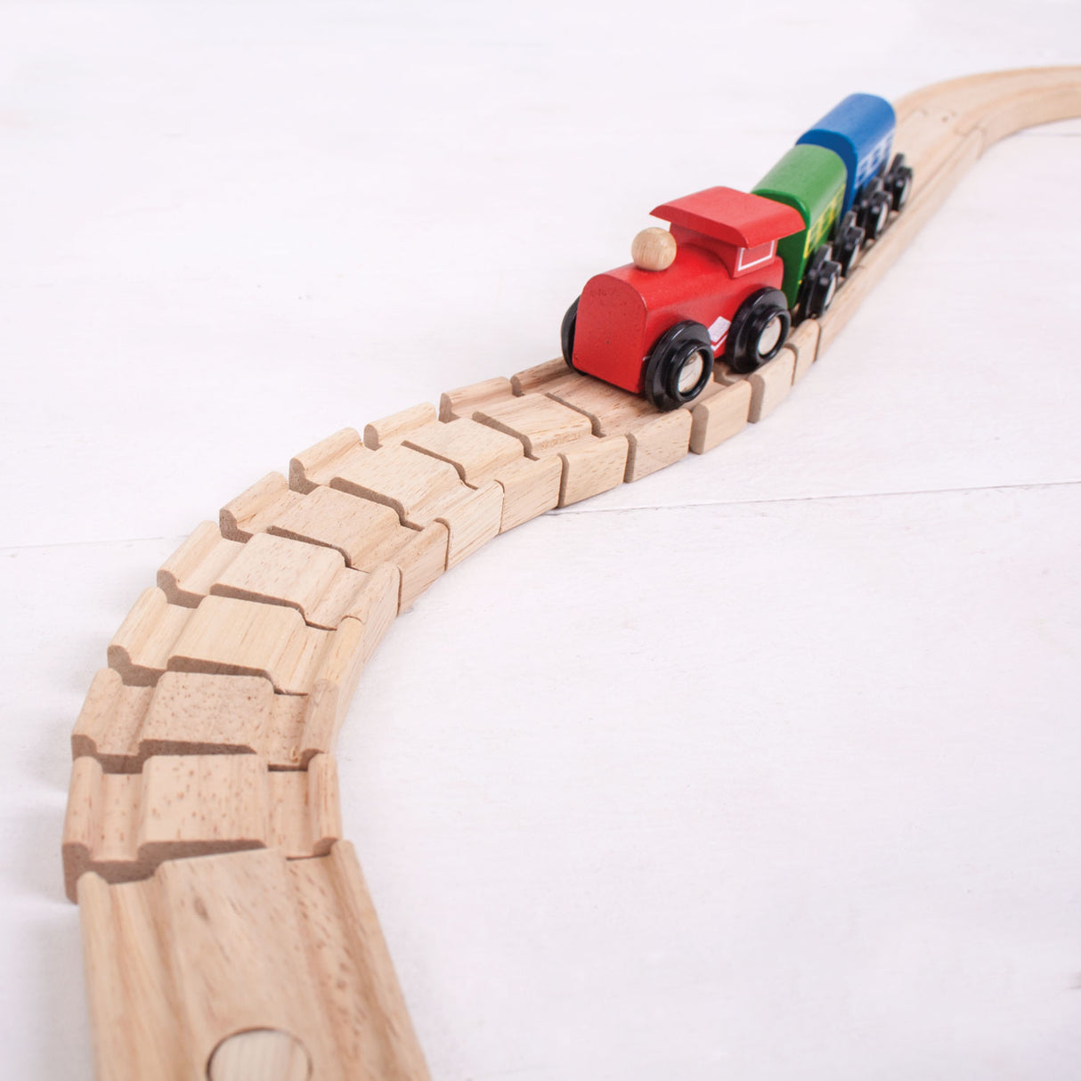 Bigjigs Rails en bois - flexible, 2e.