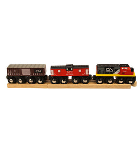 Train CN en bois Bigjigs, 5 pièces