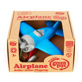 Avion jouets verts - bleu