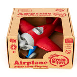 Avion jouets vert - rouge