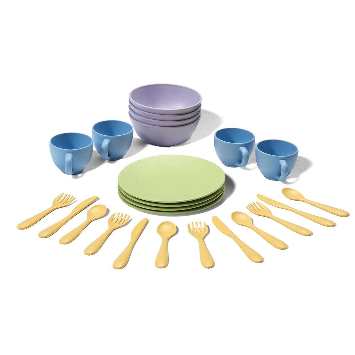 Vaisselle jouets verts