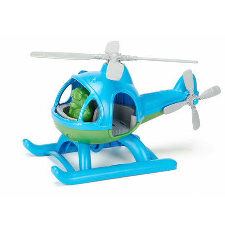 Hélicoptère de jouets verts Bigjigs